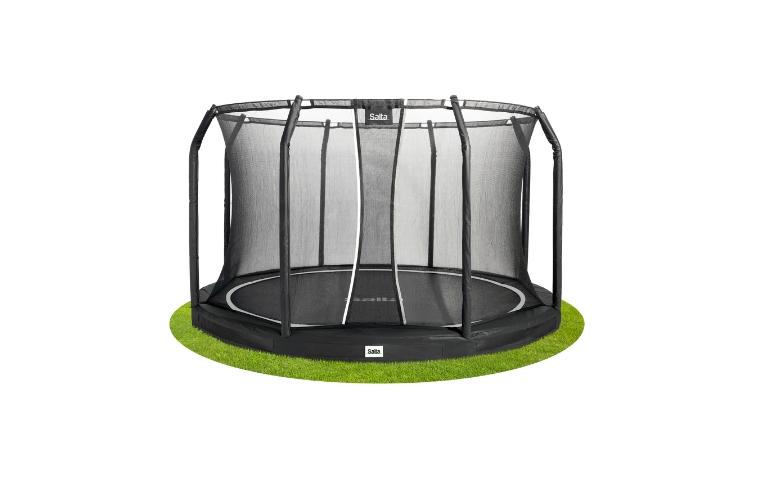 Trampolin Premium, Ground inkl. sikkerhedsnet, Ø427 cm