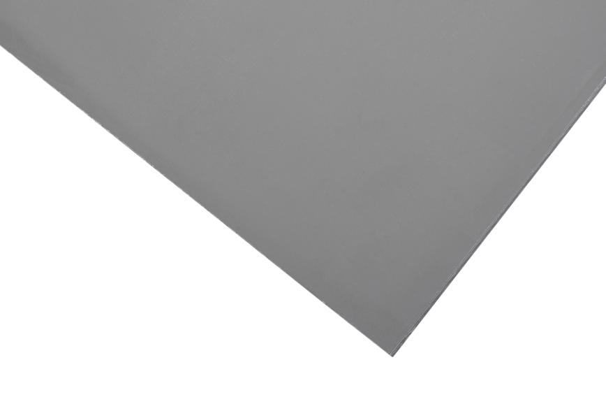  ABS Plade, Grå 1220mm x 2440mm x 4mm