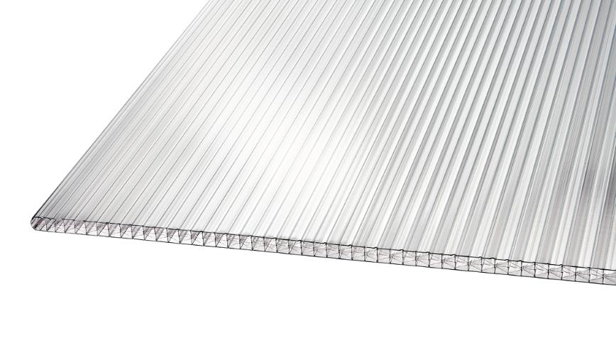 RIATHERM, 16 mm, X-struktur, Heatstop, Klar, 980mm x 4000mm