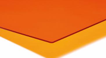 PLEXIGLAS® GS 3,0 mm, orange transparent LT 39%
