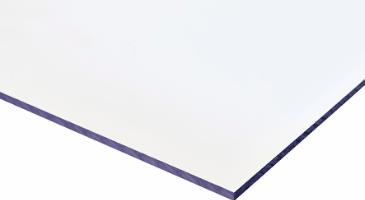 Polycarbonat plade 610mm x 610mm x 4,0mm, klar
