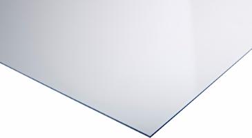 A-PET Plade, Blank/Blank Klar, 2050mm x 1250mm x 0,8mm