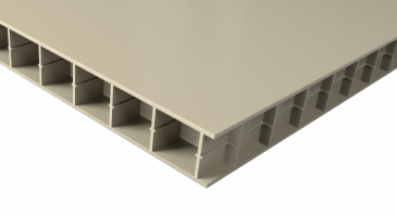 CubX P Plade, Grå, 1500mm x 2000mm x 57mm