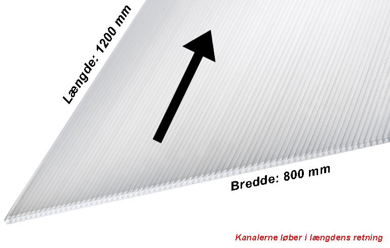Afdækningsplast RiaCover, Hvid 800mm x 1200mm x 2mm