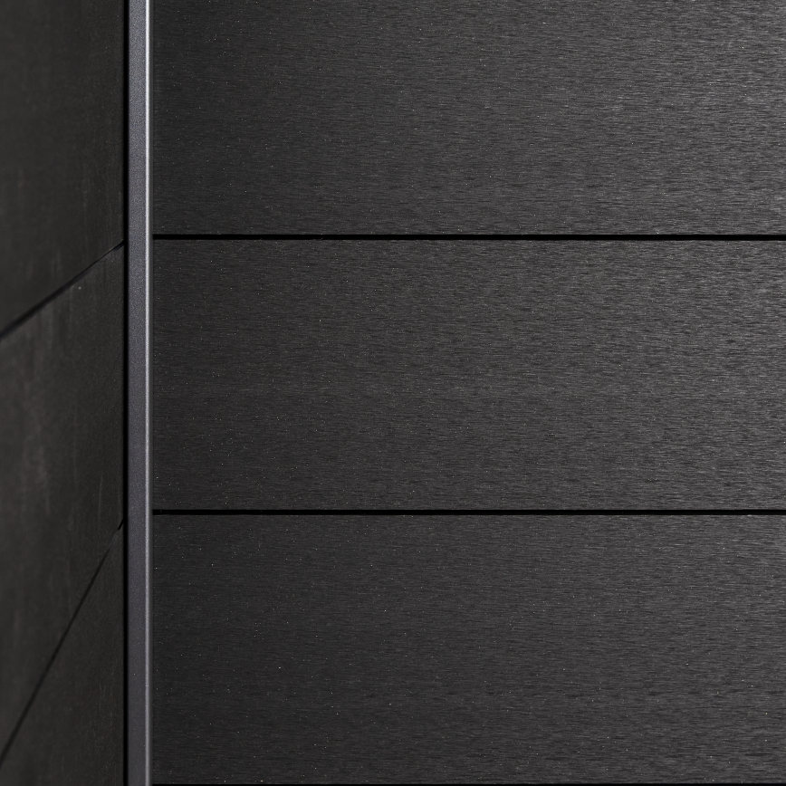 Komposit skraldeskjul, børstet, Bologna, 1260 x 1880 x 950