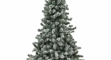 FROST, kunstigt juletræ m/sne, PVC, 1,5 x 1 m, m/LED lys
