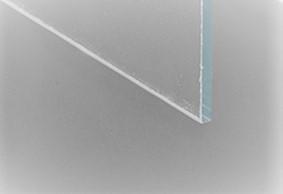 Polystyren UV plade, Klar Blank/Blank, 1340mm x 2000mm x 1,5mm