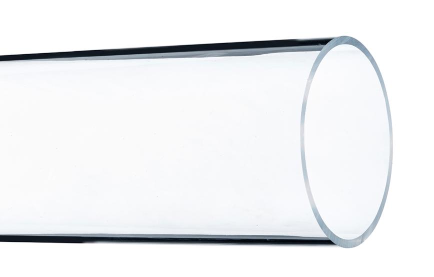 PLEXIGLAS® XT rør, Klar, udvendig Ø 7,0 mm, indvendig Ø 5,0mm, Længde 2000mm