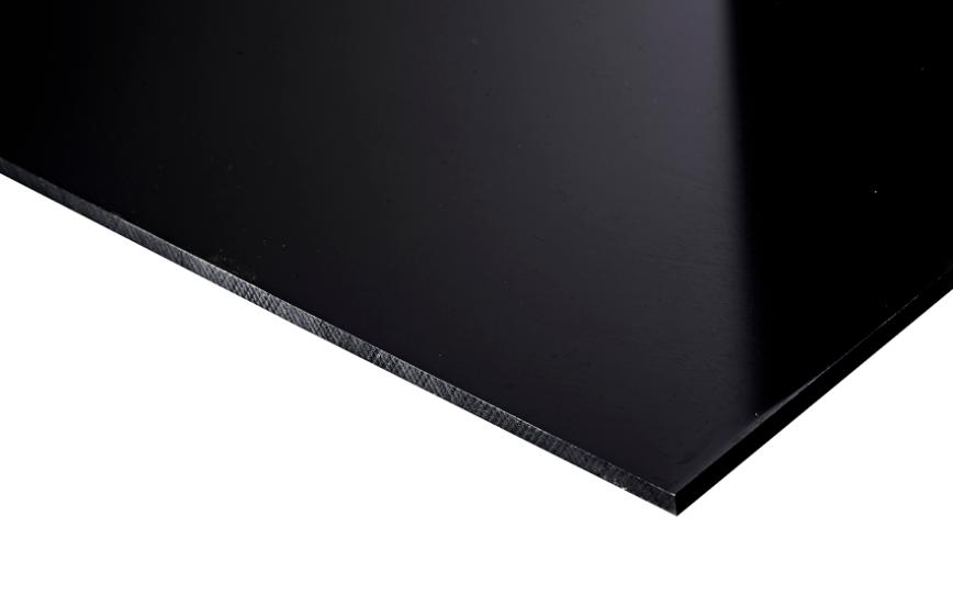 PEHD 300 Plade, Sort, 2000mm x 1000mm x 40mm
