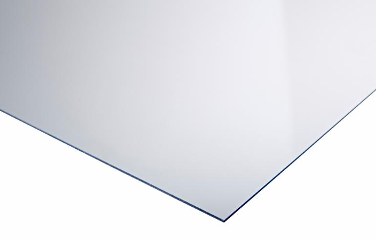PVC Folie med UV beskyttelse, Klar, 700mm x 1000mm x 0,5 mm