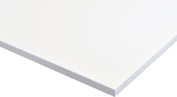 PVC opskummede plader