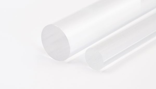 PLEXIGLAS® XT  rundstang Klar - 