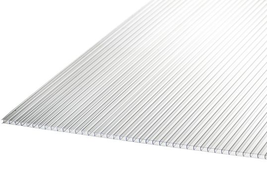 RIATHERM termoplader. 4 mm 2-lags Klar, med beskyttelsesfolie - 