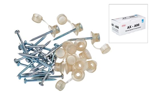 Topskrue til trapez, A96, 100 stk. - 