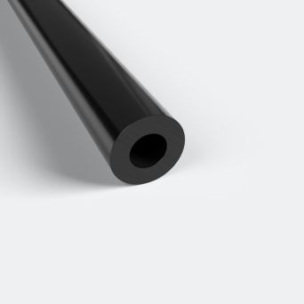 PA6 MOS2 Emnerør extruderet Sort - 