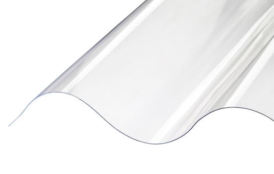 SUNLUX Polycarbonat B6/600R - 0,9 mm Profil 146/48 Faldsikret - 1220 x 1086 mm. - 