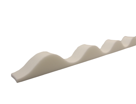 SUNLUX Sinus, Skumtætning 76/18, 4 stk, Hvid, 900mm - 