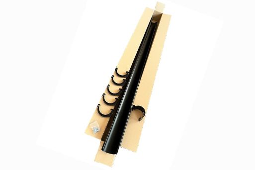 RODENA plast tagrende forlængersæt Sort - 