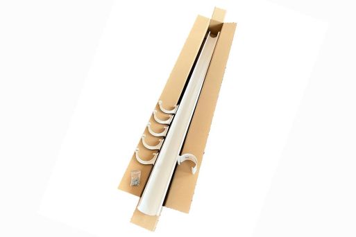 RODENA plast tagrende forlængersæt Hvid - 