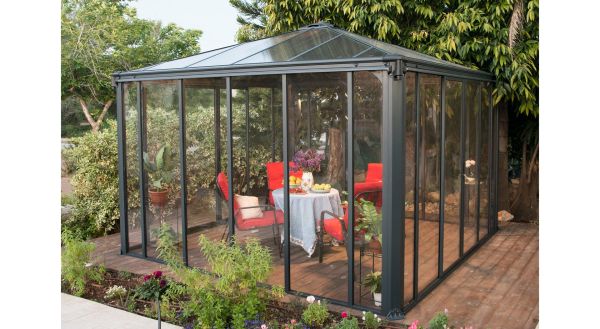 Pavillon lukket, Ledro 3600, antracitgrå - 