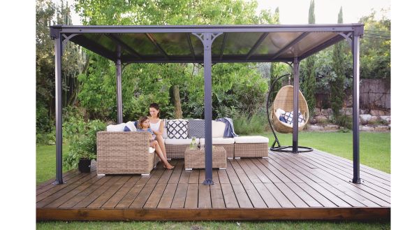 Pavillon, Milano 4300, antracitgrå - 