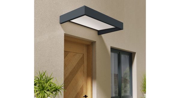 Dørbaldakin, Sophia 160 x 95 cm, hvid opal - 