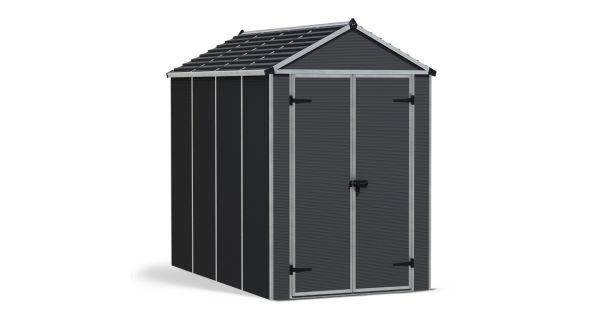 Skur, Rubicon 5,6 m2, mørkegrå - 