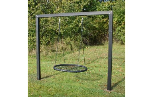 Gyngestativ, Asta, til nedgravning, inkl. rundgynge - 