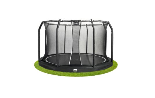 Trampolin Premium, Ground inkl. sikkerhedsnet, Ø427 cm - 