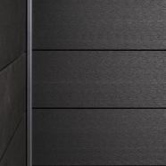 Komposit skraldeskjul, b&oslash;rstet, Bologna, 1260 x 1880 x 950