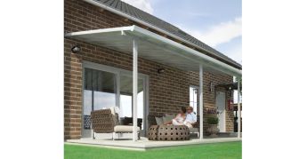 Terrasseoverd&aelig;kning, Feria 16,1 m2, hvid