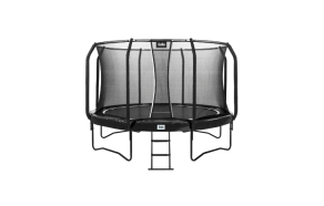 Trampolin First Class, &Oslash;305 cm, inkl. sikkerhedsnet og stige, sort