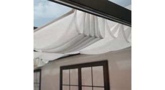 Gardiner Stockholm, terrasseoverd&aelig;kning 3,4 x 3,7 m