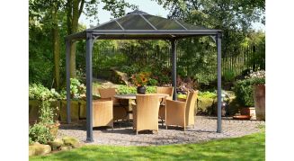 Pavillon, Palermo 3000, antracitgr&aring;