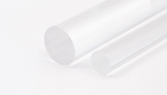 PLEXIGLAS&reg; XT  rundstang Klar