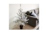 Kunstigt lærketræ i potte, 1,2 x 0,7 m, m/sne og lys - 