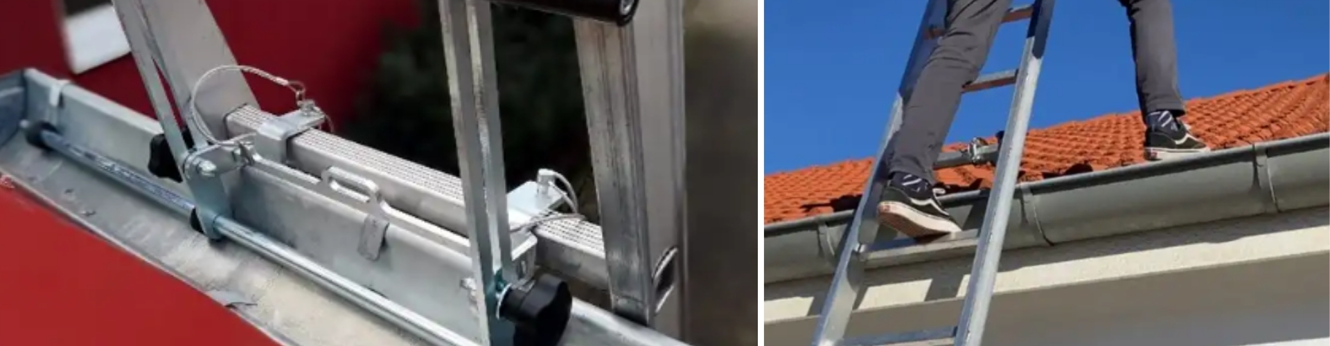 Stigelås til tagrender